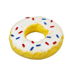 Pawise Vinyl Donut Köpek Oyuncağı 14 cm - Pawise
