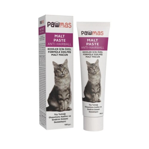 Pawmas Malt Paste (Anti-Hairball) Kedi Macunu 100 Gr - 1