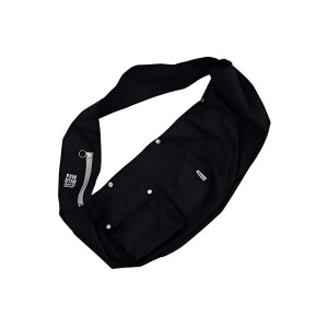 Pawstar Crossbody Kedi ve Küçük Irk Köpek Taşıma Çantası Siyah 50x15x20 Cm - 2