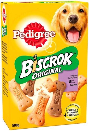 Pedigree Biscrok Original Köpek Ödül Bisküvisi 500 gr - 1