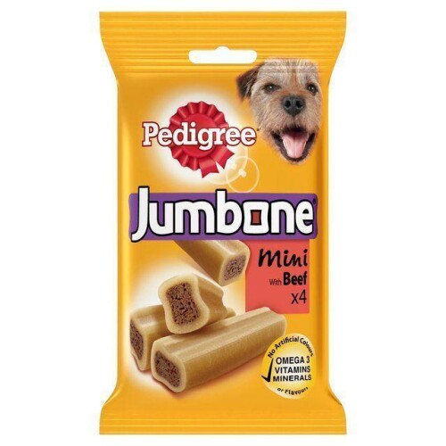 Pedigree Jumbone Mini (Beef) Köpek Ödülü 160 gr - 1