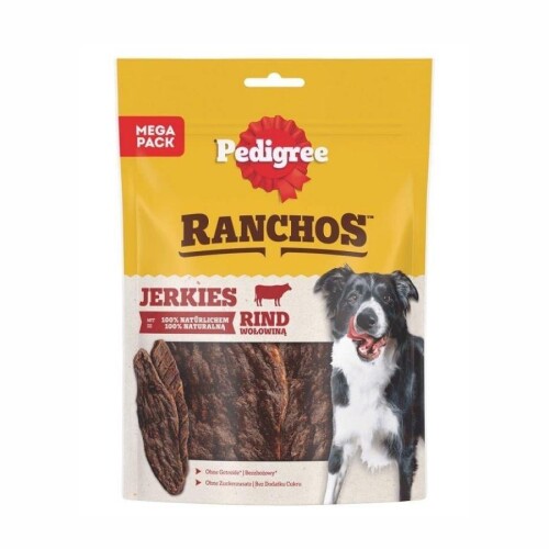 Pedigree Ranchos Jerkies Tahılsız Sığır Etli Köpek Ödül Maması 70 Gr - 1