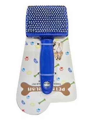 Pet Bath Brush Kedi Köpek Tarama Fırçası 16 Cm - 1