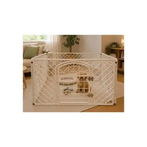 Pet Butik Köpek Oyun Bahçesi Çiti 4 lü Panel - Pet Butik