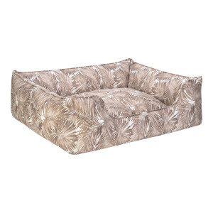 Pet Comfort Alpha Açık Kahverengi-Beyaz Köpek Yatağı L 105x85cm - 2