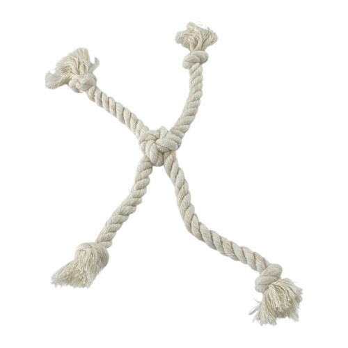 Pet Comfort At-getir ve Diş Kaşıma Köpek Oyuncağı, 100% Pamuk, 20cm - 1