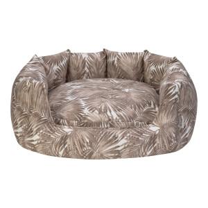 Pet Comfort Barcelona Kedi ve Köpek Yatağı Kahverengi 75x65cm - Pet Comfort