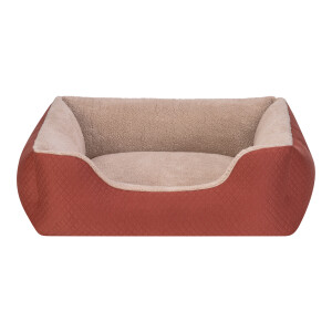 Pet Comfort Bravo Duo Köpek Yatağı Tarçın/Bej L 90x70cm - Pet Comfort