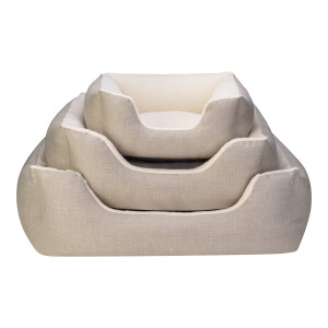 Pet Comfort Echo Ekru-Ekru Kedi ve Köpek Yatağı S 60x50cm - 4