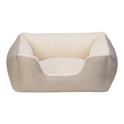 Pet Comfort Echo Ekru-Ekru Kedi ve Köpek Yatağı S 60x50cm - 1