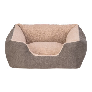 Pet Comfort Echo Kahve-Bej Kedi ve Köpek Yatağı S 60x50cm - Pet Comfort