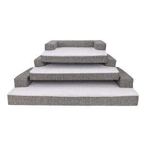 Pet Comfort Gloria Sofa Orthopedik Köpek Yatağı, Antrasit 120x80x10cm - 3