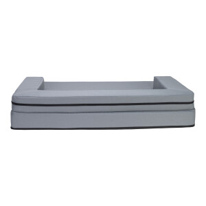 Pet Comfort Gloria Sofa Orthopedik Su Geçirmez Köpek Yatağı, Gri 90x65x8cm - 3