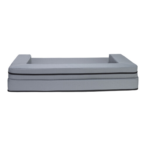 Pet Comfort Gloria Sofa Orthopedik Su Geçirmez Köpek Yatağı, Gri 90x65x8cm - 3