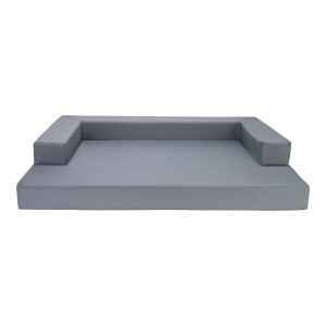 Pet Comfort Gloria Sofa Orthopedik Su Geçirmez Köpek Yatağı, Gri 90x65x8cm - Pet Comfort