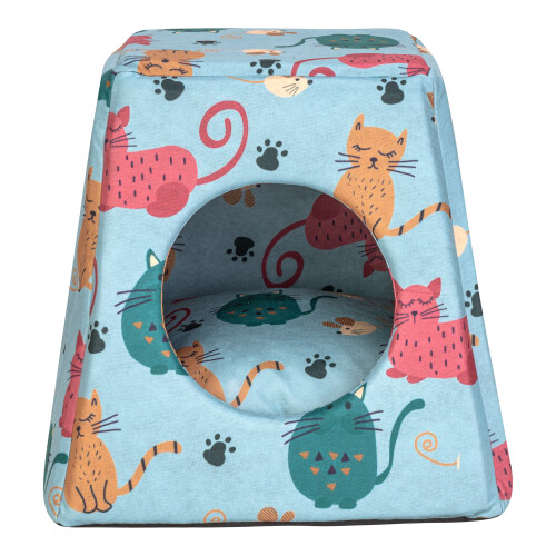 Pet Comfort Iglo Kedi Yatağı Kedi Eco Mint 37x37x37cm - 1