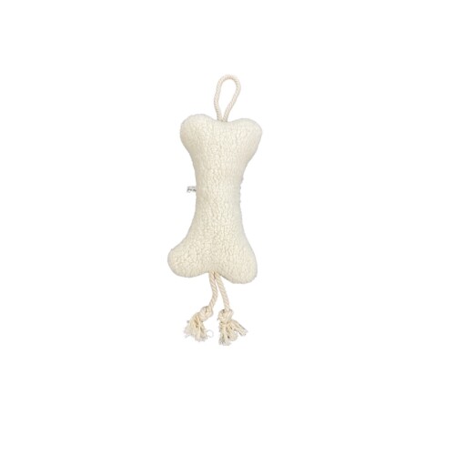 Pet Comfort İpli Peluş Kemik 30cm - 1