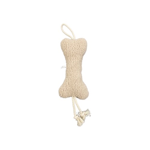 Pet Comfort İpli Peluş Kemik Kahverengi 30cm - 1