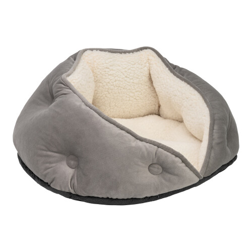 Pet Comfort Paris Kedi ve Köpek Yatağı Gri 50cm - 2