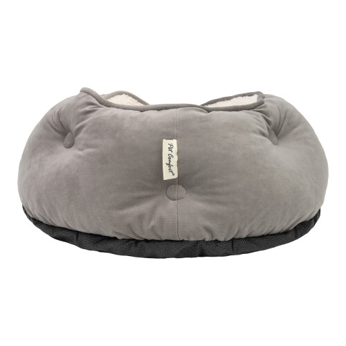 Pet Comfort Paris Kedi ve Köpek Yatağı Gri 50cm - 3