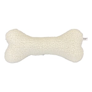 Pet Comfort Peluş Kemik Köpek Oyuncağı Ekru 32cm - Pet Comfort
