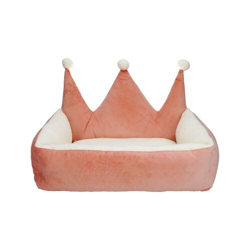 Pet Comfort Queen Kedi/Köpek Yatağı, Pembe 55x45cm - 1