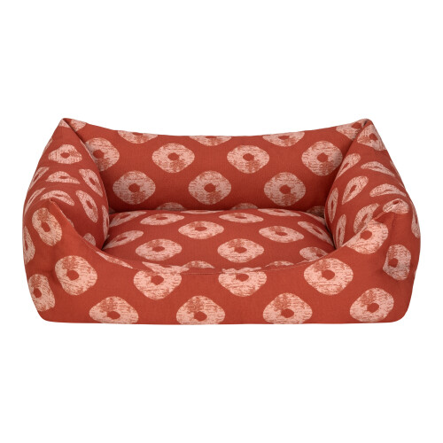 Pet Comfort Uniform Kiss Tarçın-Bej Kedi ve Köpek Yatağı M 60x50cm - 1