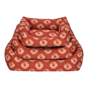 Pet Comfort Uniform Kiss Tarçın-Bej Kedi ve Köpek Yatağı M 60x50cm - 4
