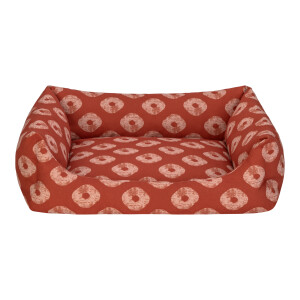 Pet Comfort Uniform Kiss Tarçın-Bej Köpek Yatağı L 70x60cm - Pet Comfort