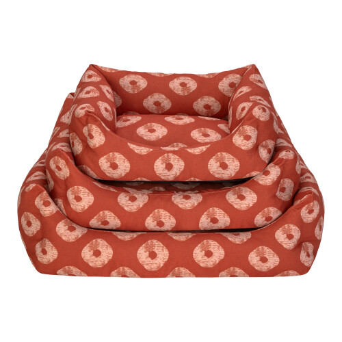 Pet Comfort Uniform Kiss Tarçın-Bej Köpek Yatağı L 70x60cm - 4