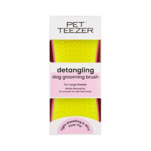 Pet Teezer Düğüm Açıcı Sarı Köpek Fırçası - Pet Teezer