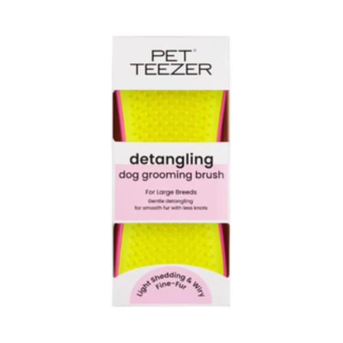 Pet Teezer Düğüm Açıcı Sarı Köpek Fırçası - 1