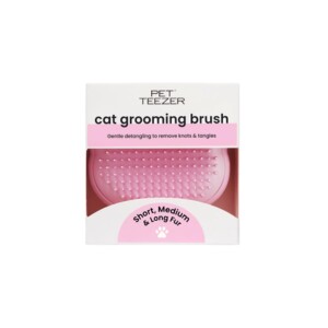 Pet Teezer Pembe Kedi Masaj ve Tarama Fırçası - 1
