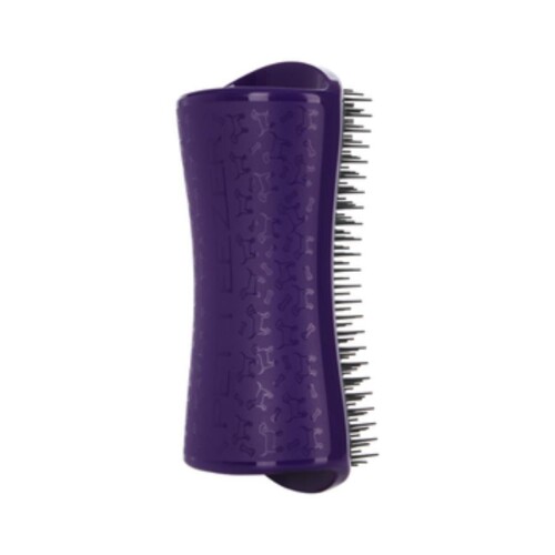 Pet Teezer Tüy Dökülme Karşıtı ve Kir Temizleyici Gri Köpek Fırçası - 2