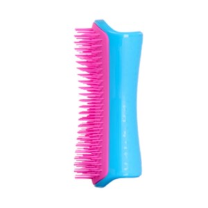 Pet Teezer Tüy Dökülme Karşıtı ve Kir Temizleyici Mavi Köpek Fırçası - 2