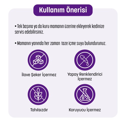 PetzzCats Lezzetli Sos İçinde Taze Fileto Ton Balıklı ve Midyeli Konserve Kedi Maması 85 Gr 12 Adet - 4