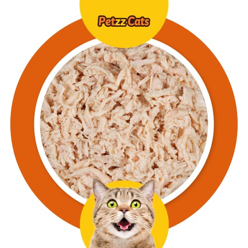 PetzzCats Tavuk Etli Konserve Kedi Maması 85 Gr 24 Adet - 2