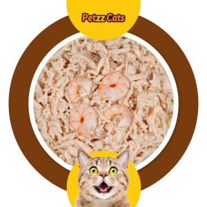 PetzzCats Tavuk & Karides Konserve Kedi Maması 85 Gr - 2