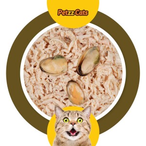 PetzzCats Tavuk & Midye Konserve Kedi Maması 85 Gr 6 Adet - 2