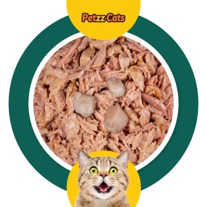 PetzzCats Ton Balığı & Kalamar Konserve Kedi Maması 85 Gr 24 Adet - 2