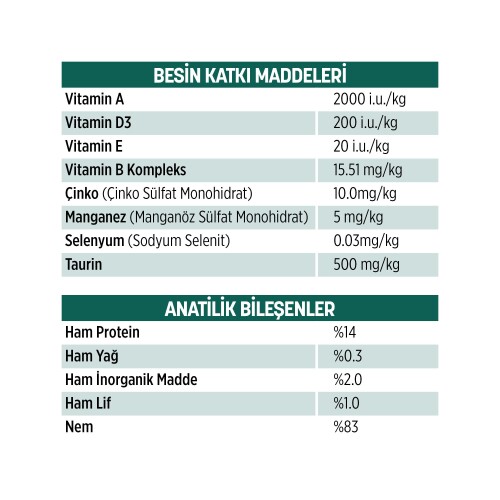 PetzzCats Ton Balığı & Kalamar Konserve Kedi Maması 85 Gr 24 Adet - 3