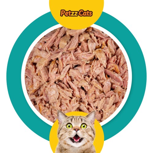 PetzzCats Ton Balığı Konserve Kedi Maması 85 Gr 6 Adet - 2