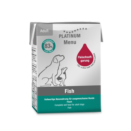 Platinum Balıklı Köpek Yaş Maması 185 Gr - 1