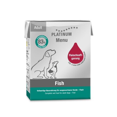 Platinum Balıklı Köpek Yaş Maması 375 Gr - 1