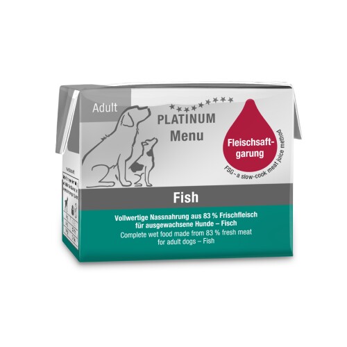 Platinum Balıklı Köpek Yaş Maması 90 Gr - 1