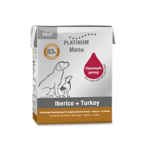 Platinum Iberico ve Hindili Köpek Yaş Maması 375 Gr - Platinum