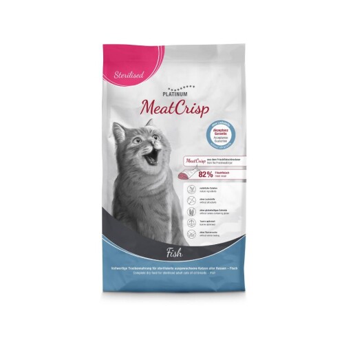 Platinum MeatCrisp Balıklı Kısır Kedi Maması 1,5 Kg - 1