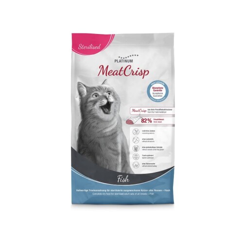 Platinum MeatCrisp Balıklı Kısır Kedi Maması 3 Kg - 1