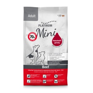 Platinum Mini Sığır Etli Yetişkin Köpek Maması 900 Gr - Platinum