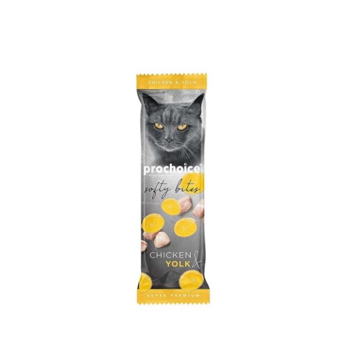 Pro Choice Softy Bites Tavuklu ve Yumurtalı Yumuşak Kedi Ödülü 10 Gr - 1